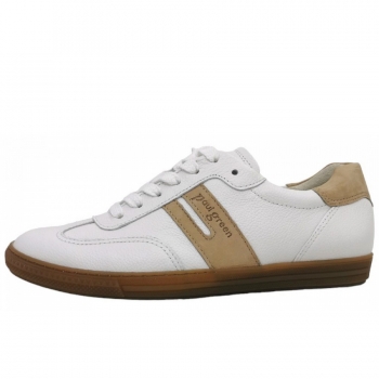 Paul Green sportlicher Schnürer in 015 White/Sabbia Paul Green sportlicher Schnürer in 015 White/Sabbia