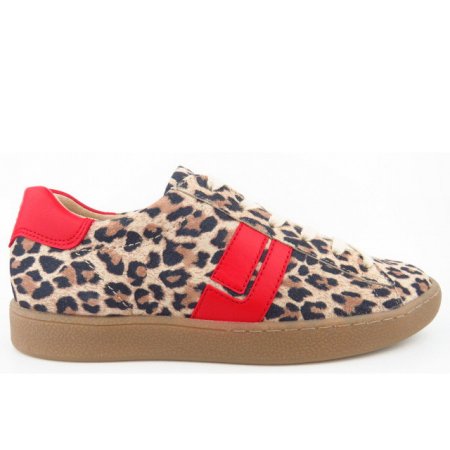 Paul Green Leo Nappa dessert salsa Sneaker low in Leopard-Muster Paul Green Leo Nappa dessert salsa Sneaker low in Leopard-Muster