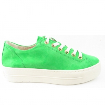 Paul Green Samtziege Kiwi Sneaker low in Hellgrün Paul Green Samtziege Kiwi Sneaker low in Hellgrün